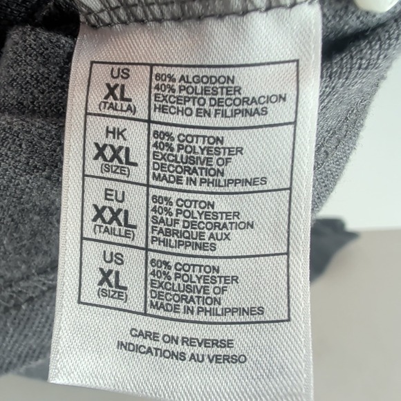 Disney Parks Short Sleeve Mickey Mouse Logo Pullover‎ Polo Shirt Gray Size XL - Picture 6 of 8